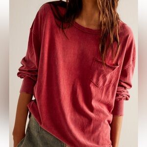 we the free fade into you long sleeve tee